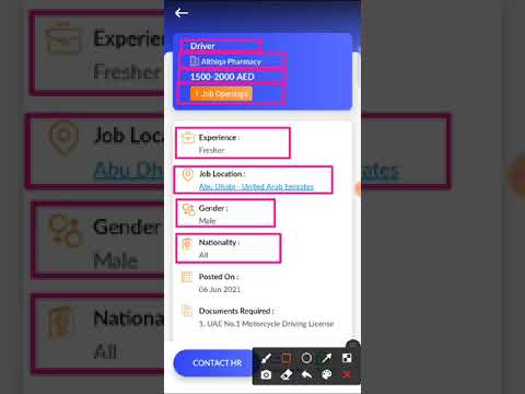 JOB IN UAE / Role: Driver / Company: Althiqa Pharmacy / Salary: AED 1500 - 2000