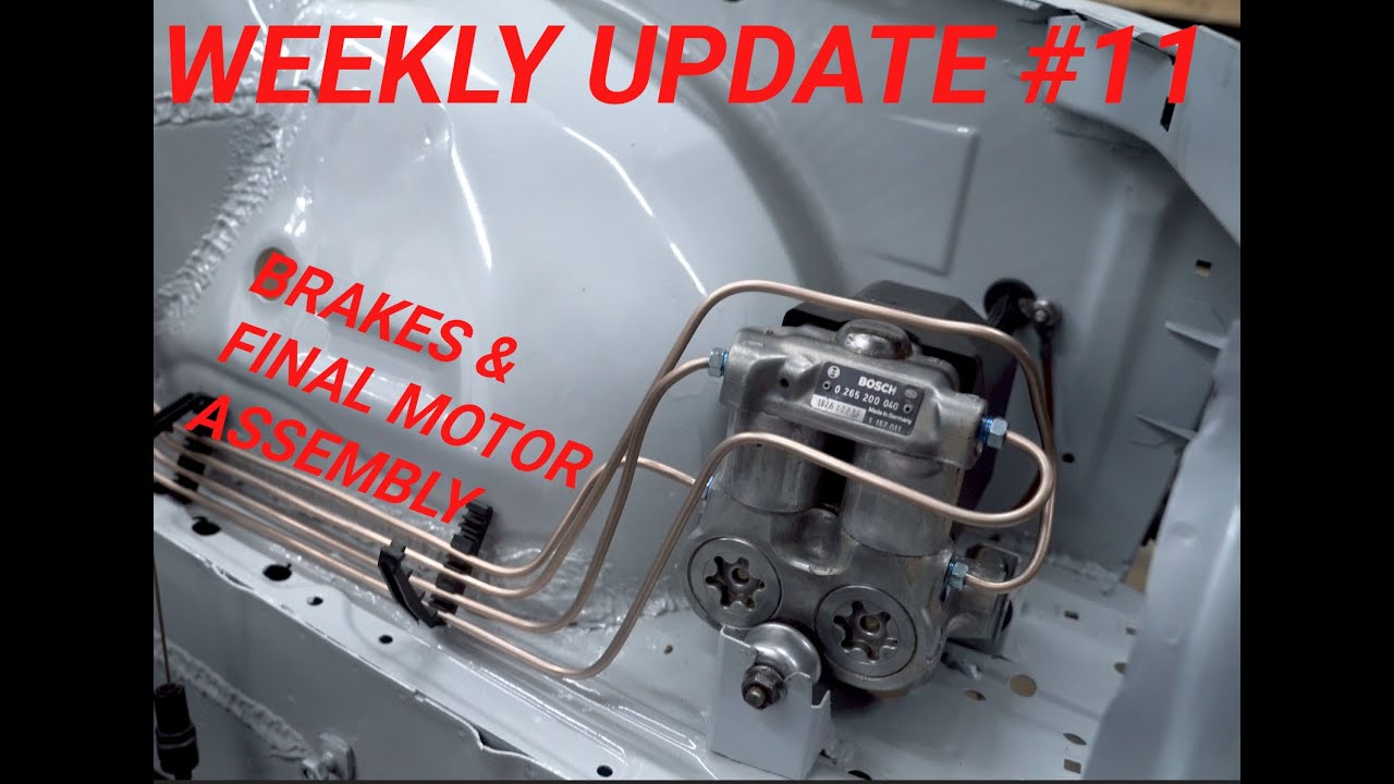 Turbo E30 Update #11: Brakes and Final Motor assembly