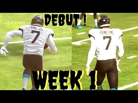 STRONG/FREE SAFETY HYBRID GOES BEAST MODE ON DEBUT GAME ! Madden 19 Career Mode SS/FS Ep 1
