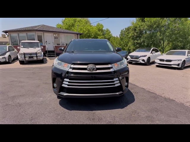 2018 TOYOTA HIGHLANDER SUV V6, 3.5 LITER XLE SPORT UTILITY 4D