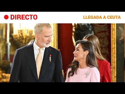 🔴 DIRECTO | Llegada de los reyes Felipe VI y Letizia a Ceuta | RTVE Noticias