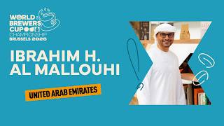Ibrahim H. Al Mallouhi, Competition Body of United Arab Emirates | 2026 World Brewers Cup: Round One