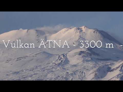 2018.03.09 EURO-Trip 2017/18 ITALIEN - SIZILIEN:  ÄTNA hinauf in Lava und Schnee