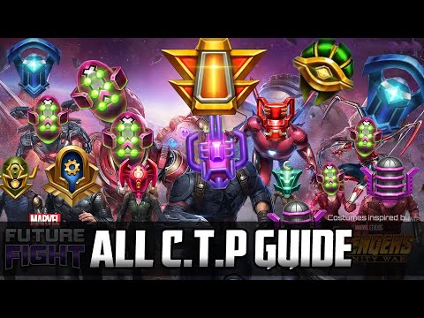 All C.T.P Guide Best Characters To Equip - MARVEL Future Fight