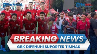 BREAKING NEWS: Situasi Terkini GBK Jelang Laga Timnas Indonesia vs Arab Saudi, Diguyur Hujan Deras