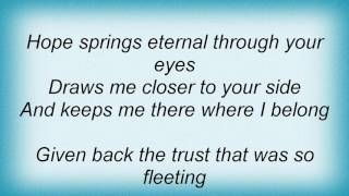 Air Supply - Hope Springs Eternal Lyrics