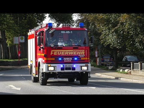 [Unwetter über Bargteheide!] Einsatzfahrten Feuerwehren Amt Bargteheide