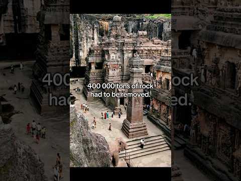 The Kailasa temple from the Ellora caves #history #art #history