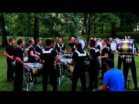 The Cadets 2015 Drumline - Warm Up Routine