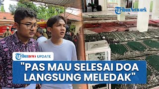Detik-detik Ledakan di SMAN 72 Kelapa Gading, Siswa: Pas Mau Selesai Doa Langsung Meledak