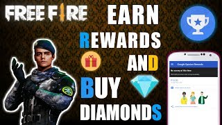 How to Earn Money from Google Opinion Rewards & buy Diamonds (UPGRADE) to Elite Pass🔥