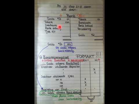 REKENINGKUNDE GRAAD 11: 12 Augustus 2020 - periode 5 (12115)