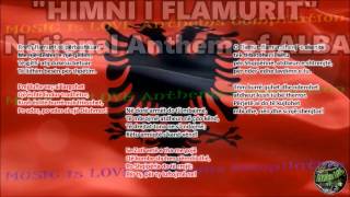 Albania National Anthem with music, vocal and lyrics Albanian w/English Translation