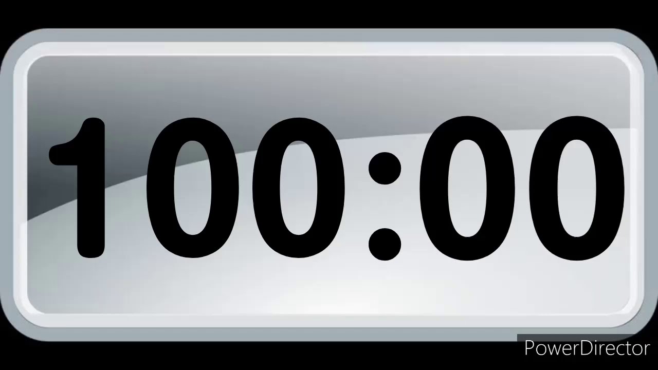 100 Seconds Countdown (Remix BBC 2018) Countdown Stopwatch Version