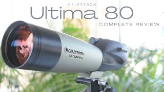 Celestron Ultima 80mm Spotting Scope - Comprehensive Review and Field Test!