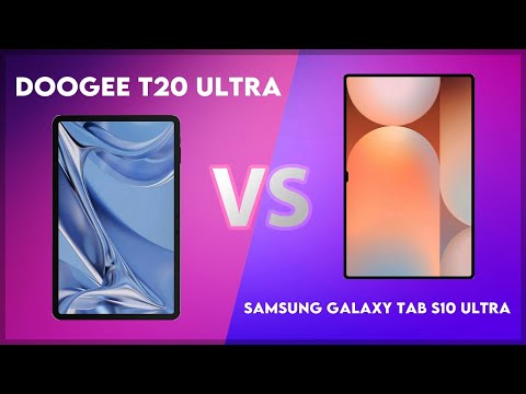 Doogee T20 Ultra vs Samsung Galaxy Tab S10 Ultra Comparison