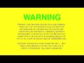 FBI Warning Screen Effects Inspired By Preview 2 Effects Extended