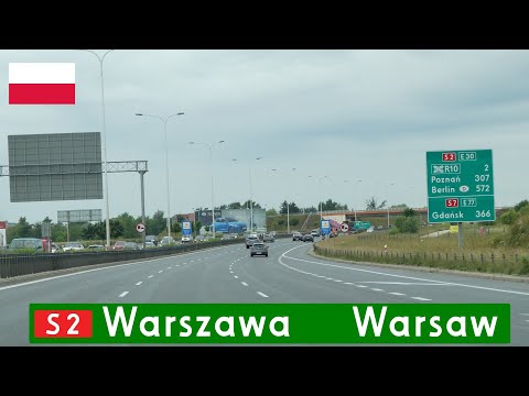 Expressway S2 through Warsaw