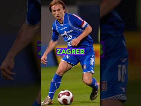 Luka Modric: From Dinamo Zagreb to World-Class Midfield maestro #shorts #realmadrid #lukamodric