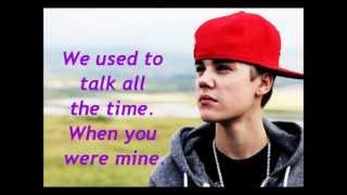 Justin Bieber - Tell me lyrics.