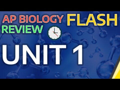 FLASH REVIEW⚡⚡⚡ AP BIO UNIT 1!!!