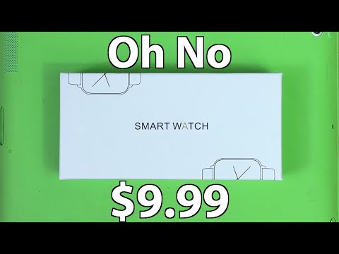 The $9.99 Temu Smart Watch.
