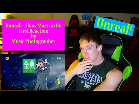 Metalhead Photographer REACTS to Dimash - Show Must Go On