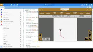 Hexagon and SAS triangle - VEXCode VR Python