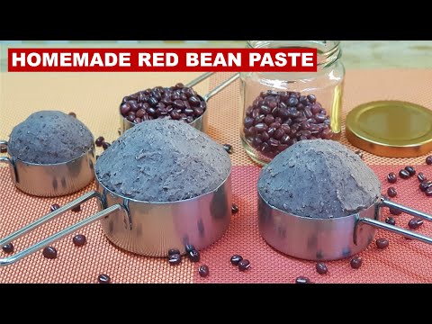 Simple & Delicious Homemade Red Bean Paste Recipe