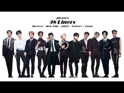 4th Gen 98line Sings to Verivery - UNDERCOVER (The Boyz, Stray Kids, Ateez, Verivery, Oneus)