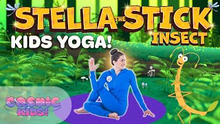Stella the Stick Insect | A Cosmic Kids Yoga Adventure!
