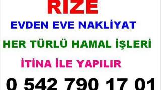 Rize evden eve nakliyat hamal ilanları taşımacılık işleri