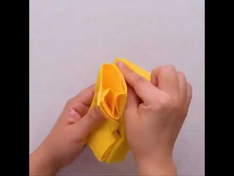 7 different ways to fold dinner napkins 😍