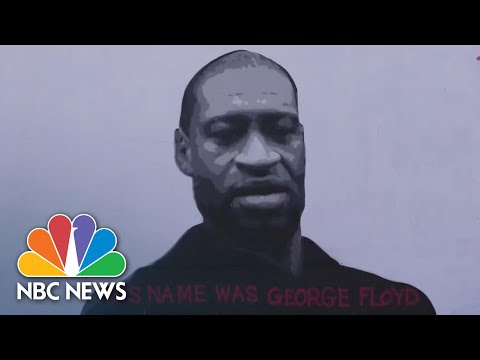 George Floydって誰？世界各地に広がる追悼の壁画（Murals Remembering George Floyd Appear Around The World | NBC News NOW）