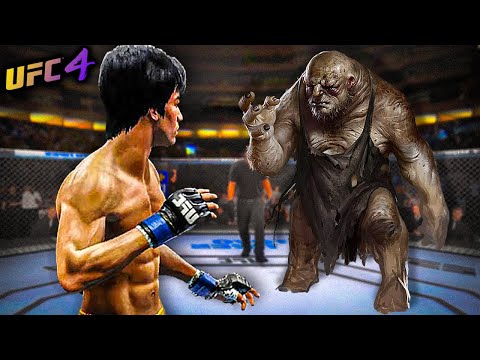 Bruce Lee vs. Goblin Chef (EA sports UFC 4)