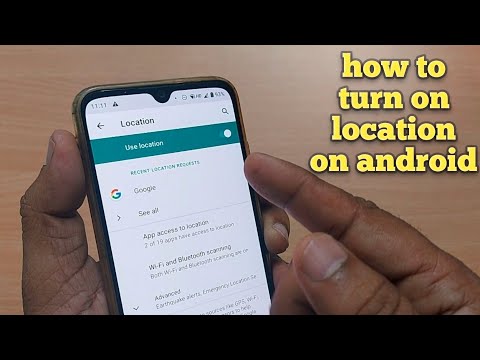 how to turn on location on android phone | how to enable location on android