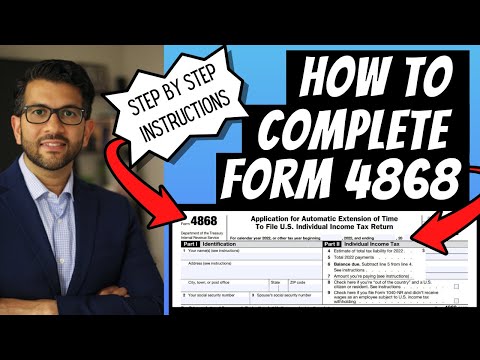 How to File a (FREE) Tax Extension Form 4868 | Complete Instructions