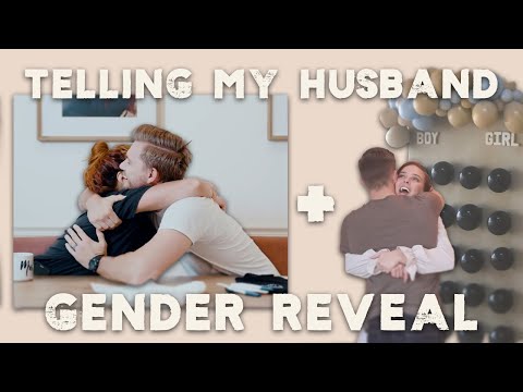 TELLING MY HUSBAND I'M PREGNANT + GENDER REVEAL