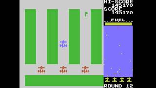 Rally-X (MSX port) 18-round session
