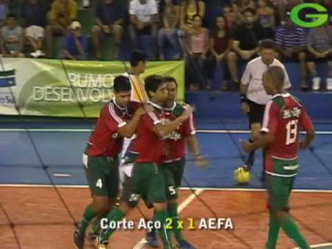 Os gols de Corte  3 x 3  AEFA pela copa morena de futsal 2010
