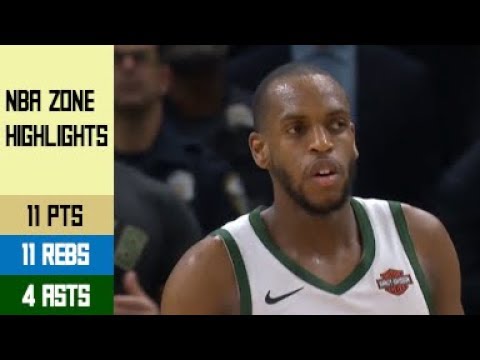 Khris Middleton Highlights vs Raptors CFG1 - 11 Pts, 11 Rebs, 4 Asts (15.05.19)