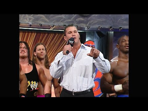 Randy Orton Unites RAW Roster Against Evolution | Nov 22, 2004