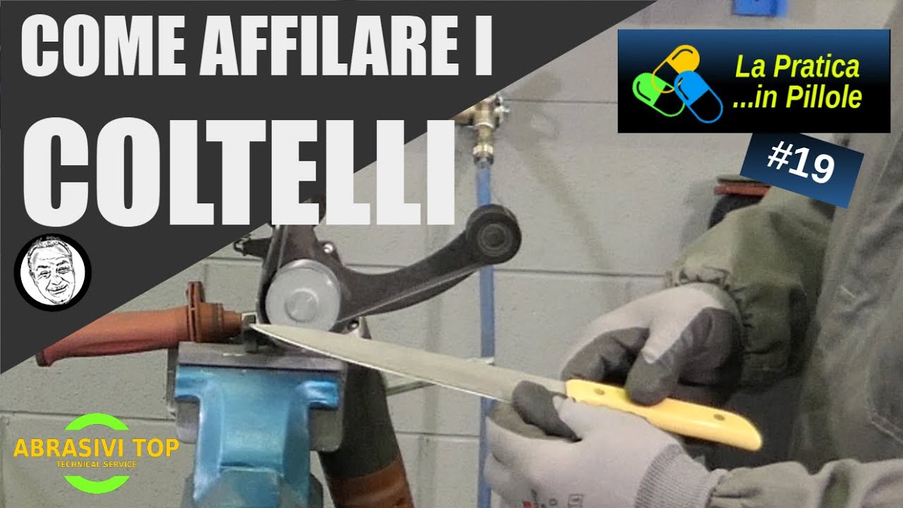 COME AFFILARE I COLTELLI con gli abrasivi 3M™ Cubitron e Trizact™ 237A