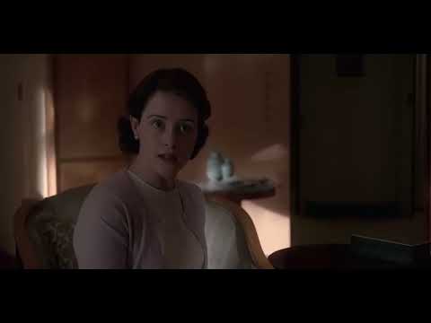 I say we go. The queen's powerful scene | The Crown