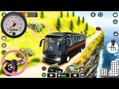 Offroad Ultimate Bus Driving Simulator - Real City Coash Bus Drive 3D - android gameplay.