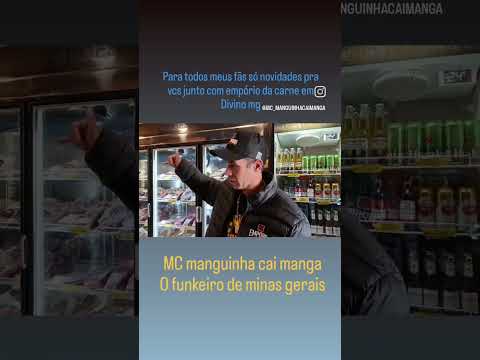 MC manguinha cai manga o funkeiro de minas gerais junto com empório da carne brindes para todos fãs