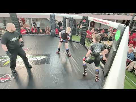 Adrenalin Fight Nights Swansea 9/4/2022 Fight 3 - Rowan Wood (KGB) vs Kian Mcclaren (Newport MMA)