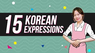 15 Expressions You