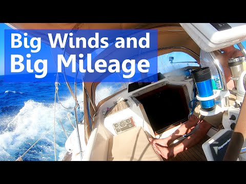 Ep 99 Big Winds and Big Mileage-Rhodes to Mykonos, Greece