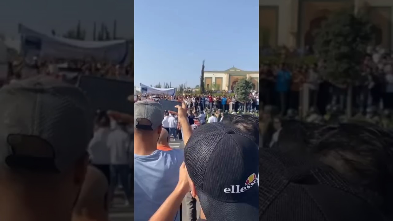 مظاهرة غاضبة بأكادير أمام مستشفى الحسن الثاني الذي يُلقب محلياً بـ”مستشفى الموت” thumbnail